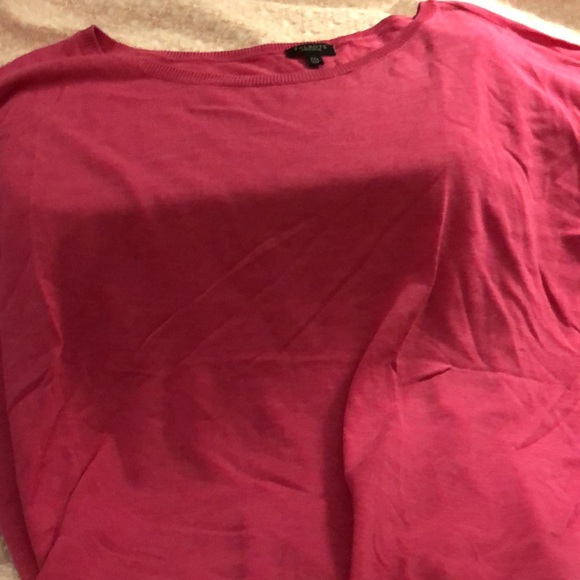 Vintage LikeNew Pink 2X Talbots S/S Sweater - Picture 4 of 6